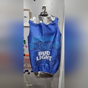 One size fits most BudLight costume